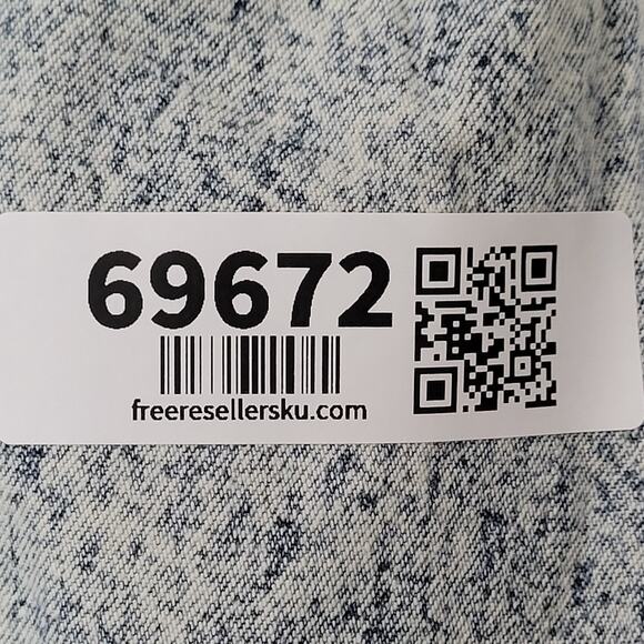 Vintage 80s LEE Acid-Wash Jeans Womens 00 22x27 Air-Gear - Picture 7 of 16